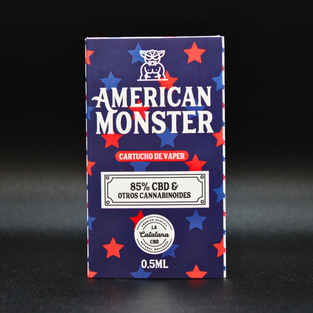 AMERICAN MONSTER ACEITE - Cartucho desechable