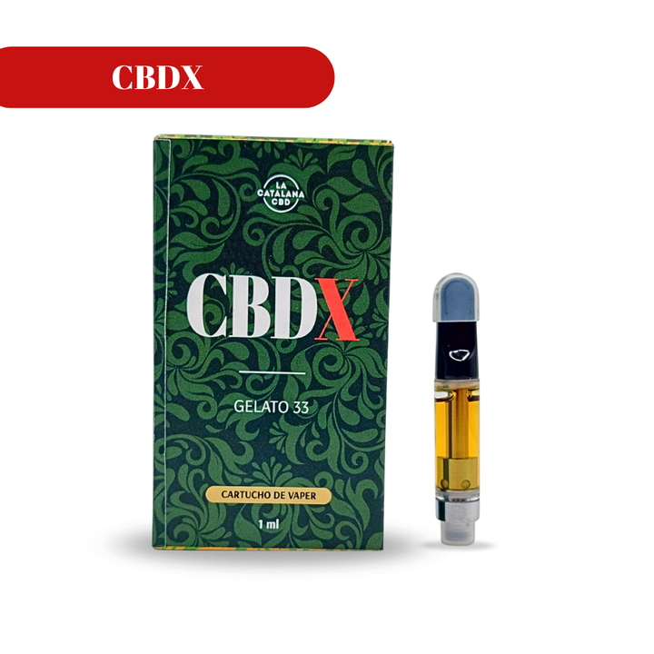 CARTUCHO CBDX GELATO 33