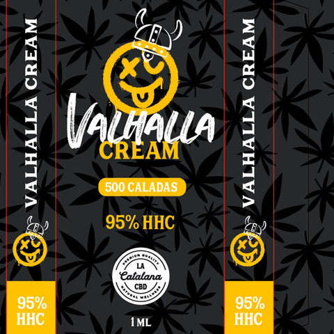 VAPER DESECHABLE Valhalla Cream 95% HHC